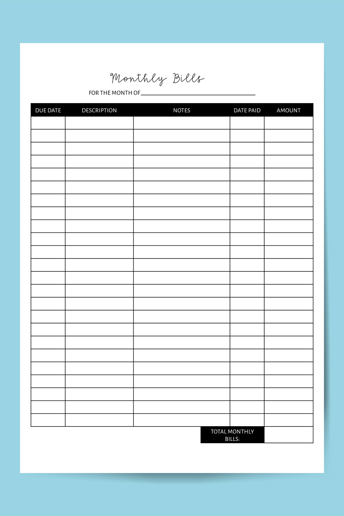 Monthly-Expense-Tracker-Printable-Example-8 - Mom Envy with regard to Monthly Expense Tracker Printable Free
