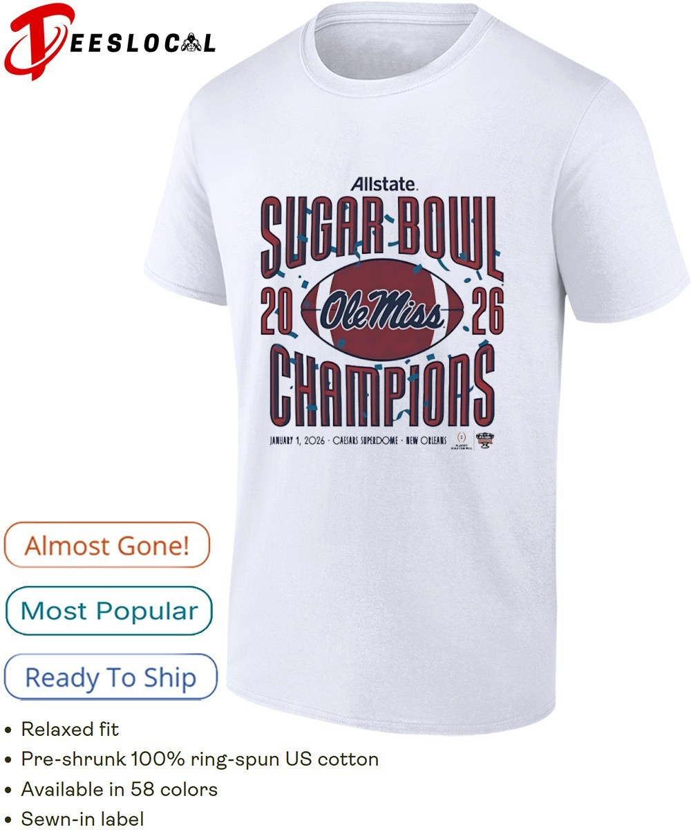 Ole Miss Rebels At Allstate Sugar Bowl 2026 Shirt, Hoodie, Sweater with Ole Miss Winter Break 2026 Schedule Printable