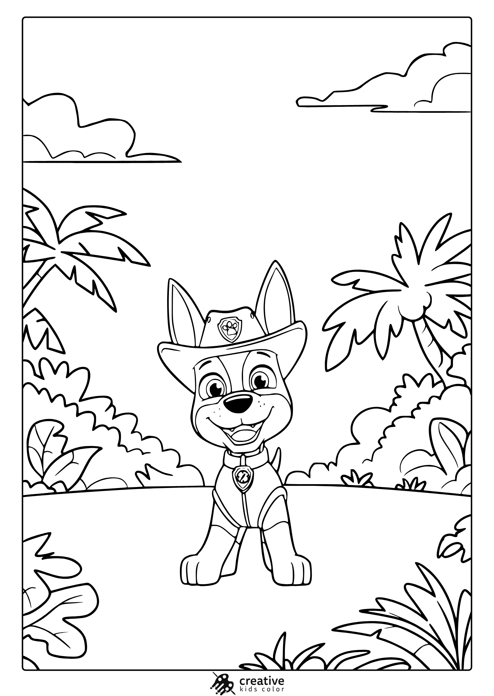 Paw Patrol Coloring Pages (Free Printable Pdfs) intended for Paw Patrol Tracker Printable Coloring Pages