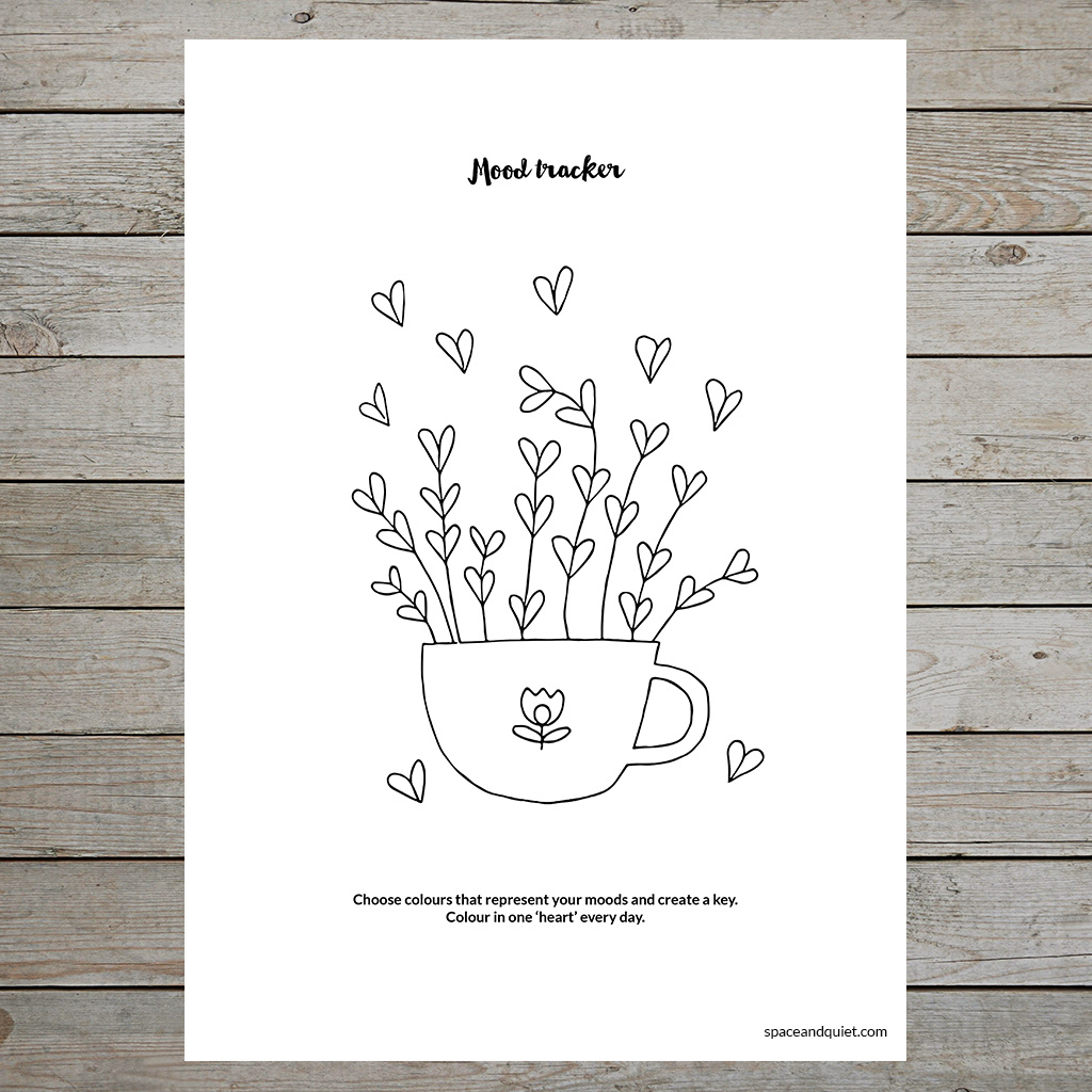 Printable Mood Tracker For Bullet Journal - Free Download in Mood Tracker Bullet Journal Free Printable