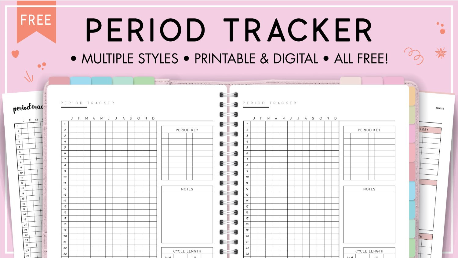 Printable Period Tracker Template - World Of Printables inside Period Tracker Calendar Printable