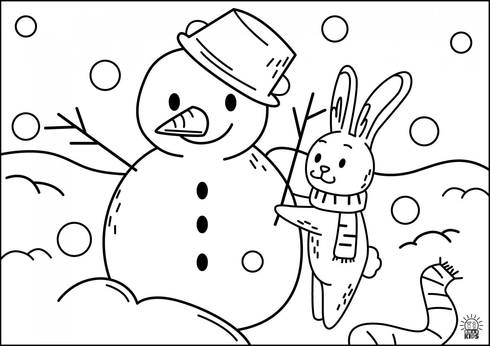 Printable Winter Coloring Pages For Kids | Amax Kids pertaining to Winter Coloring Pages For Kids Free Printable
