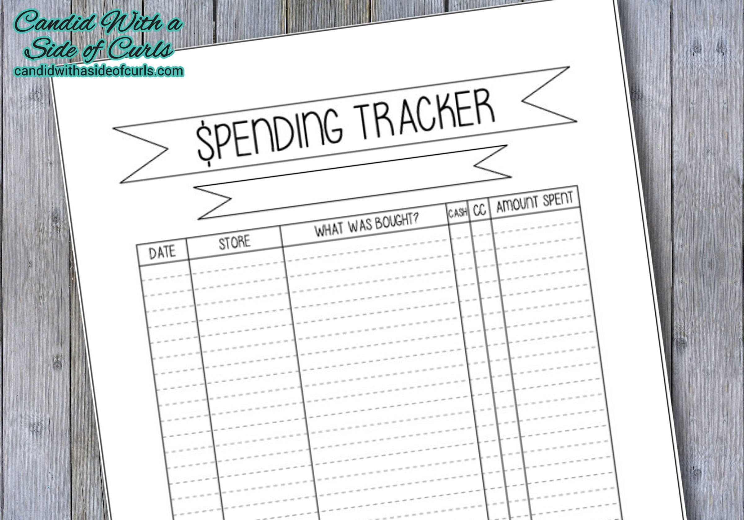 Spending Tracker Bullet Journal Druckbare Seiten - Etsy.de inside Bullet Journal Bill Tracker Printable