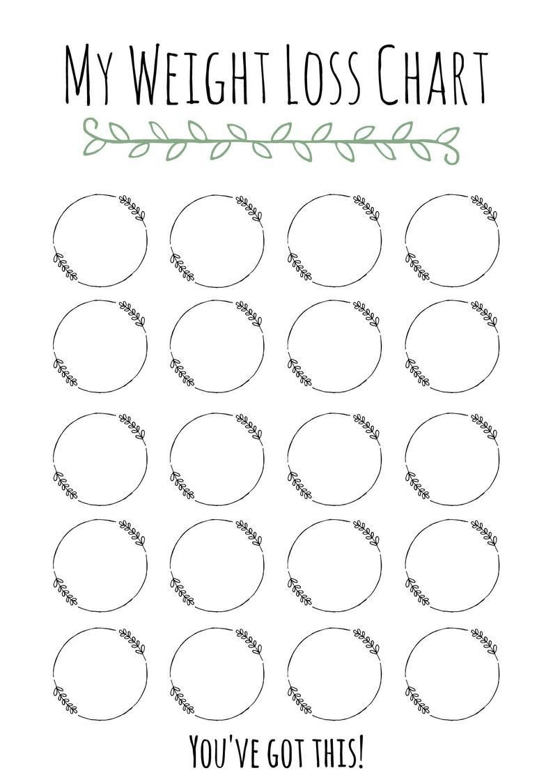Weight Loss Tracker Printable throughout Printable Weekly Weight Loss Tracker Template