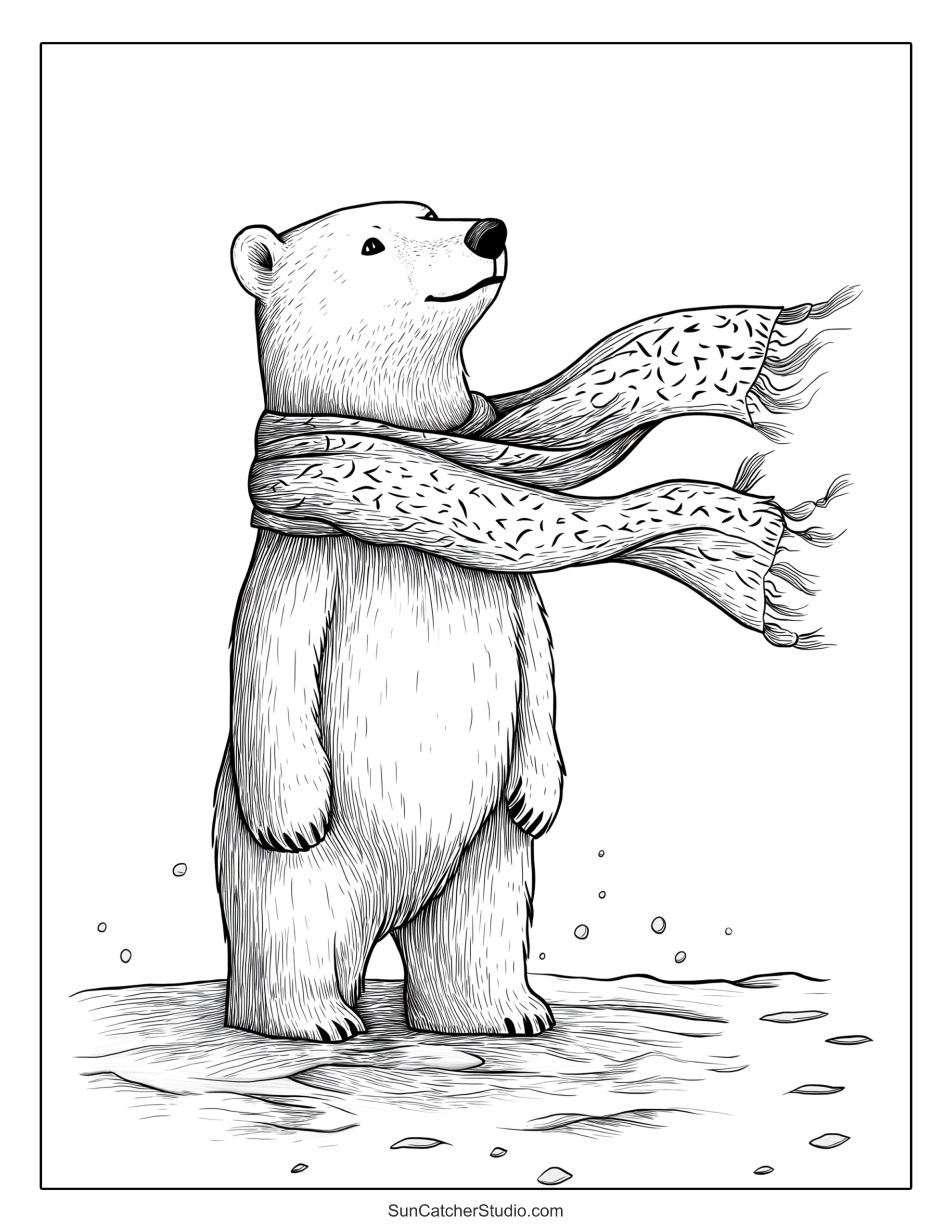 Winter Coloring Pages And Coloring Sheets – Free Printables with Printable Winter Coloring Pages For Adults