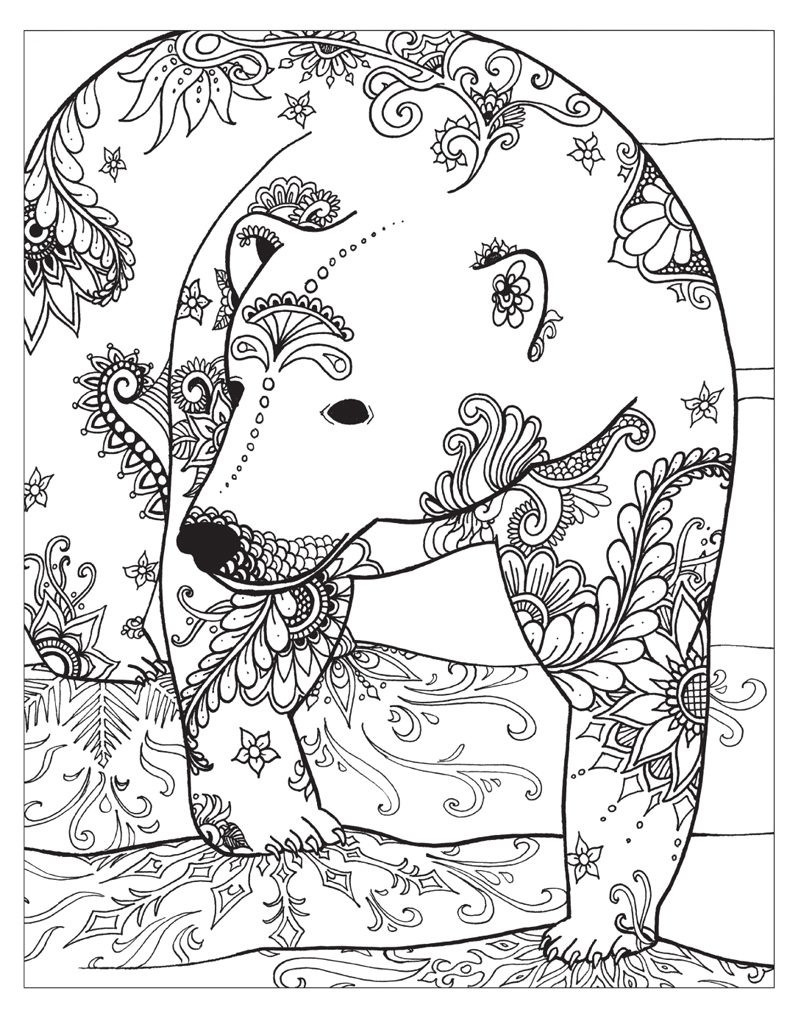 Winter Coloring Pages For Adults - Best Coloring Pages For Kids with regard to Free Printable Adult Winter Coloring Pages