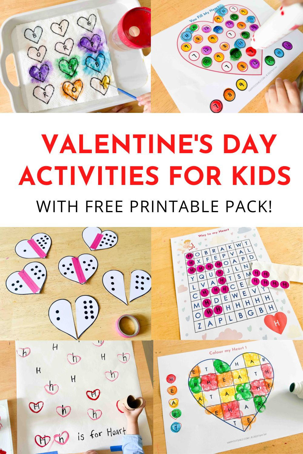 20 Delightful Valentine Printables And Activities For Preschoolers in Printable Valentines Activities For Preschool