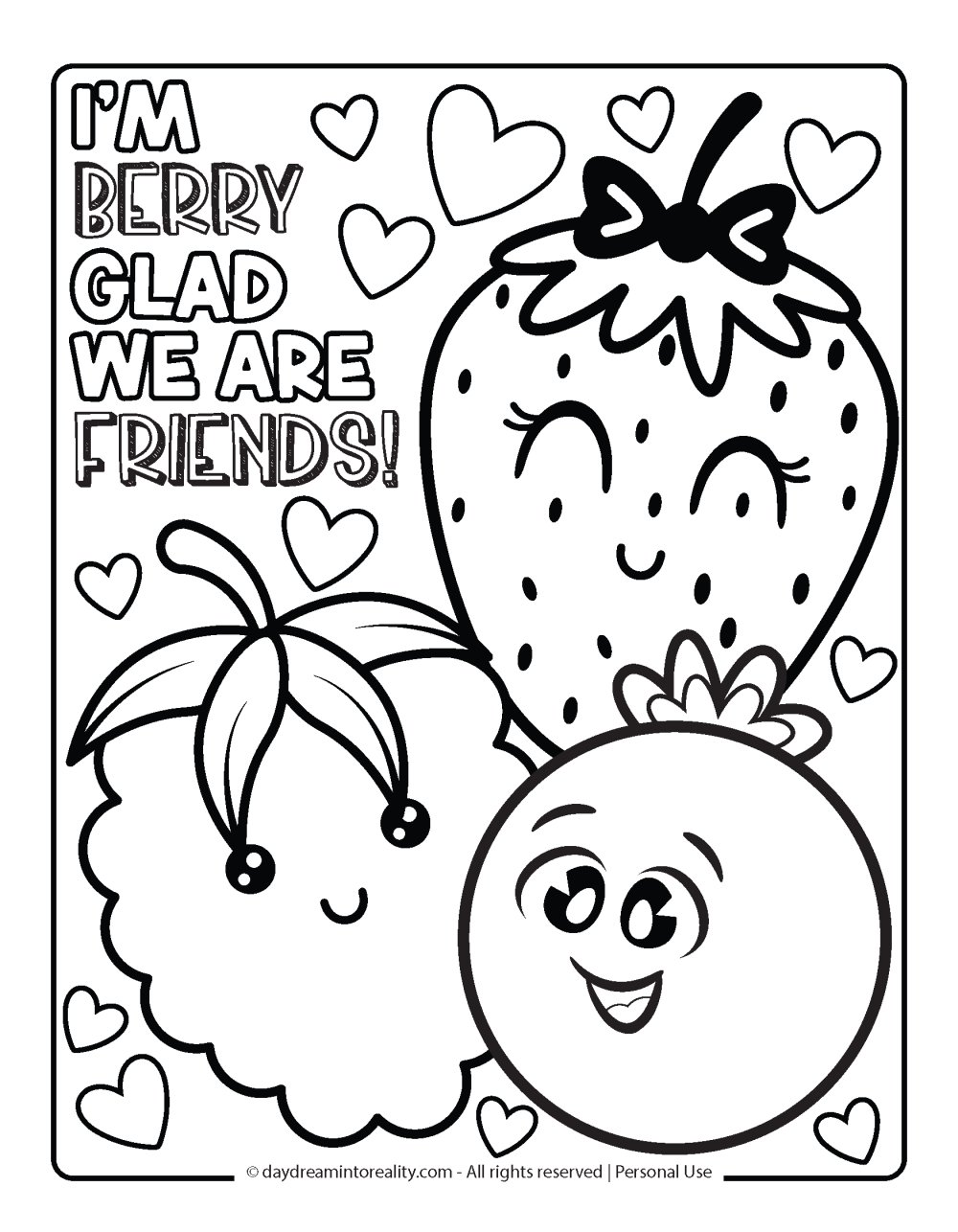 30 Free Valentine'S Day Coloring Pages (Pdf) ~ Daydream Into Reality in Valentines Day Coloring Pictures Printable