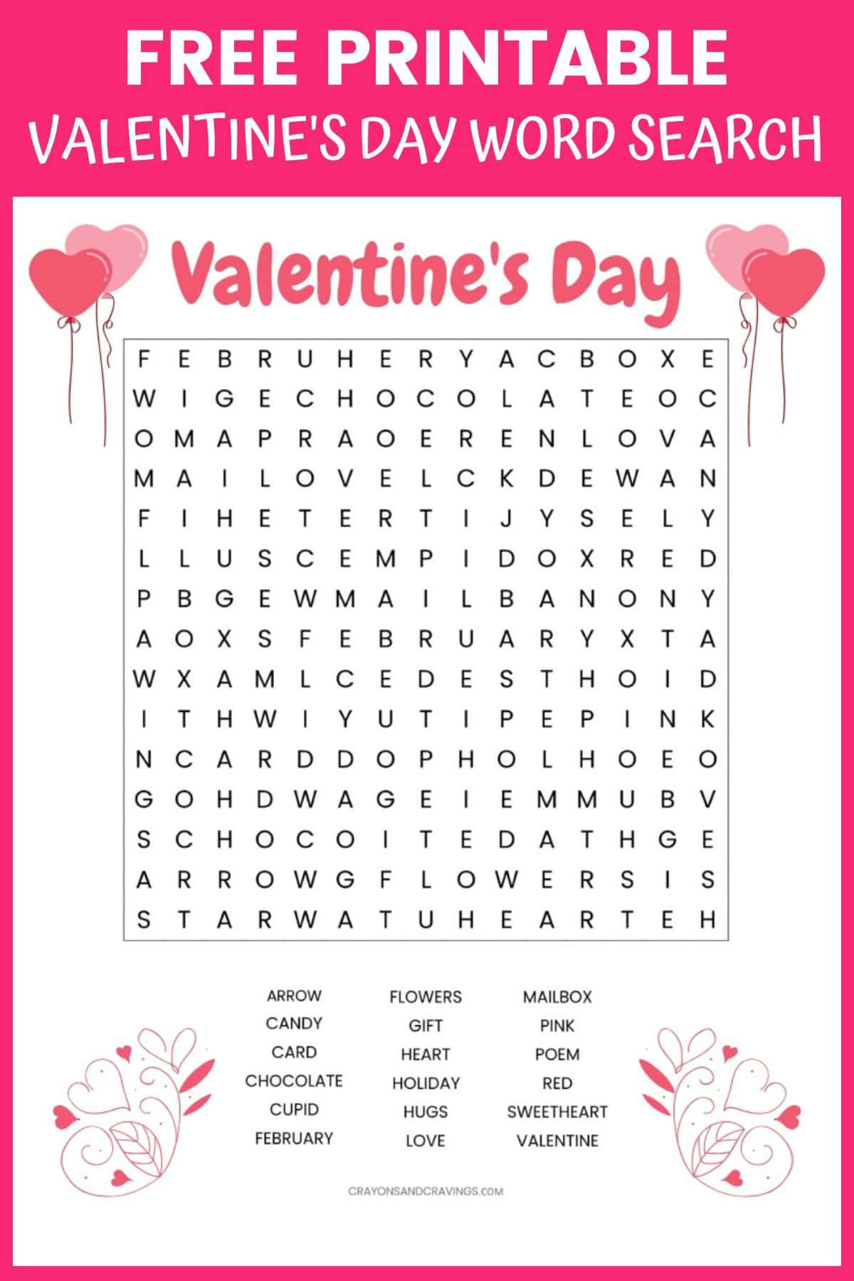 35+ Of The Best Free Valentine&amp;#039;S Day Printables For 2025 with Valentine&amp;amp;#039;s Day Printables For Kids