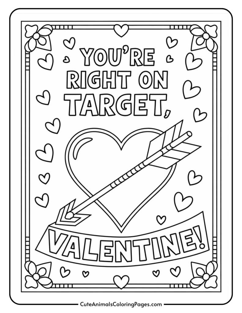 Black And White Printable Valentine Cards (25+ Free Pdf Pages with regard to Printable Black and White Valentines Day Cards