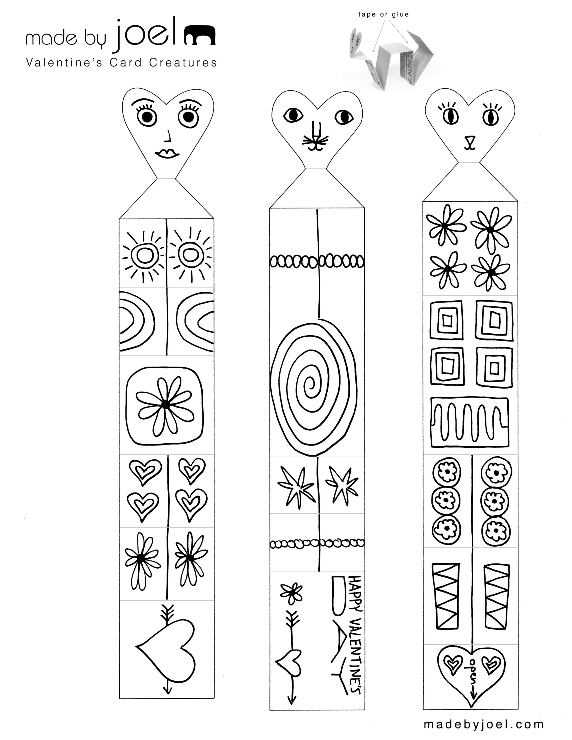 Buy Printable Valentines Day Crafts Discount Valentine S Card intended for Preschool Printable Valentine Crafts