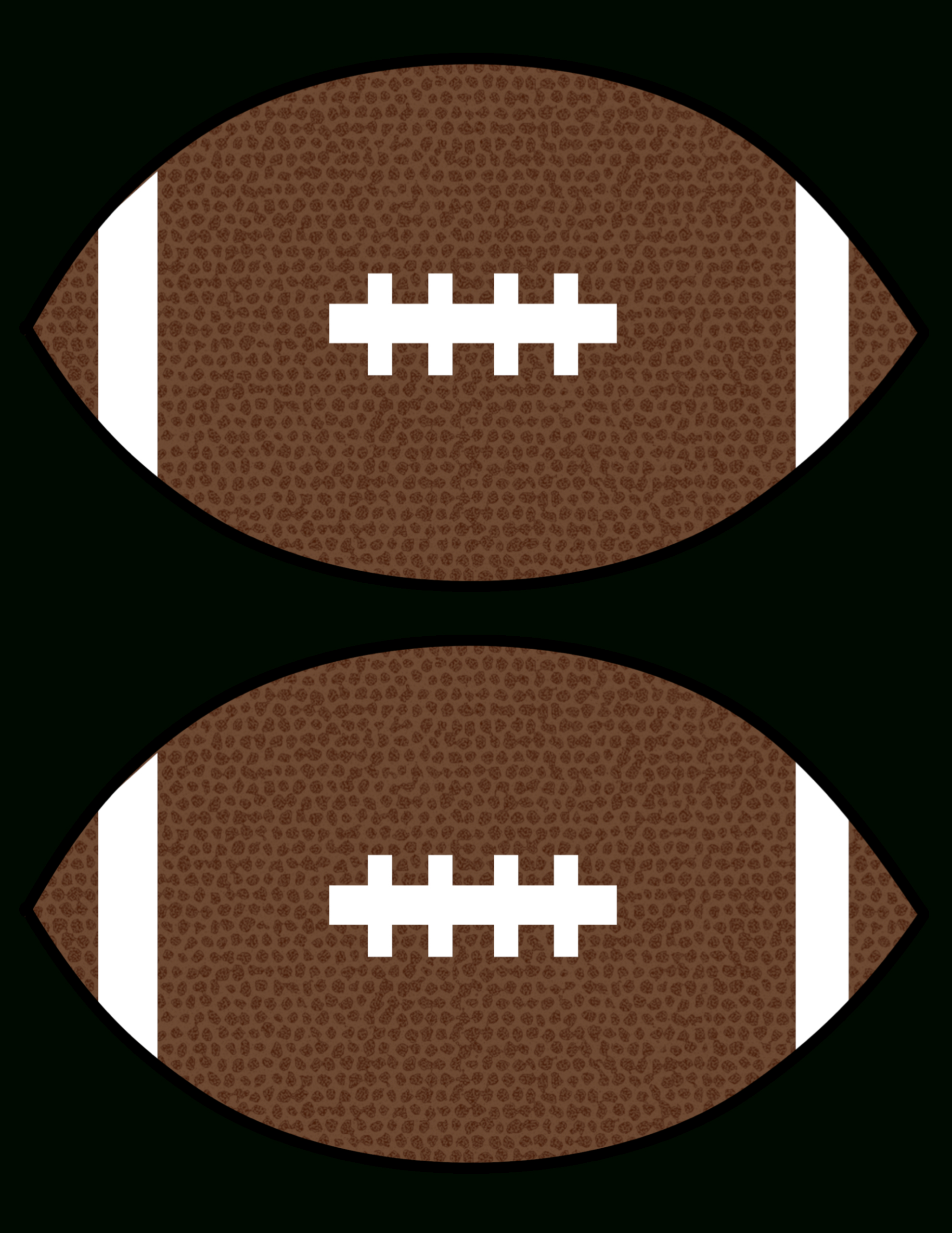 Cheap Super Bowl Decorations {Football Banner} - Paper Trail Design intended for Free Printable Super Bowl Banners