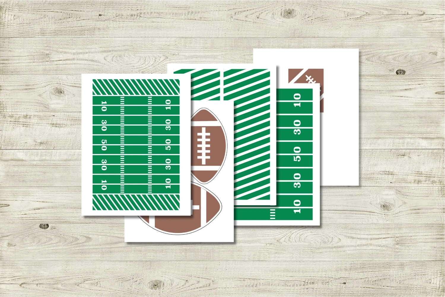 Create A Fun Football Field Valentine Box For Your Kids regarding Printable Football Field For Valentine Box