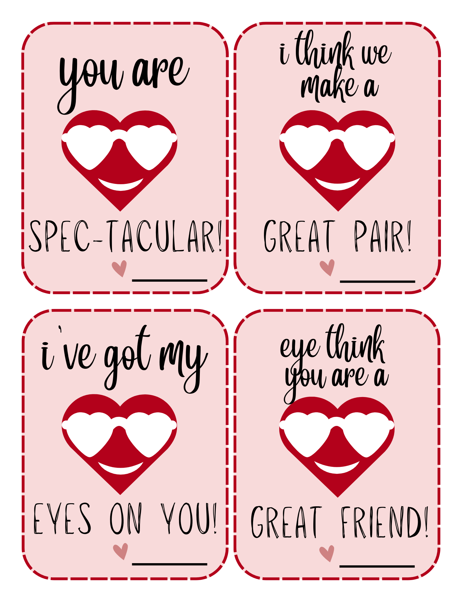 Creative Diy Valentine Card – The Crafty Lefty – Easy Diy inside Printable Diy Valentine Cards