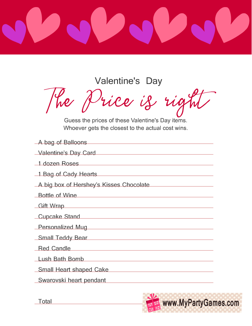 Day Games For School Printable Valentine S Day This Or That Game within Printable Valentine's Day Games