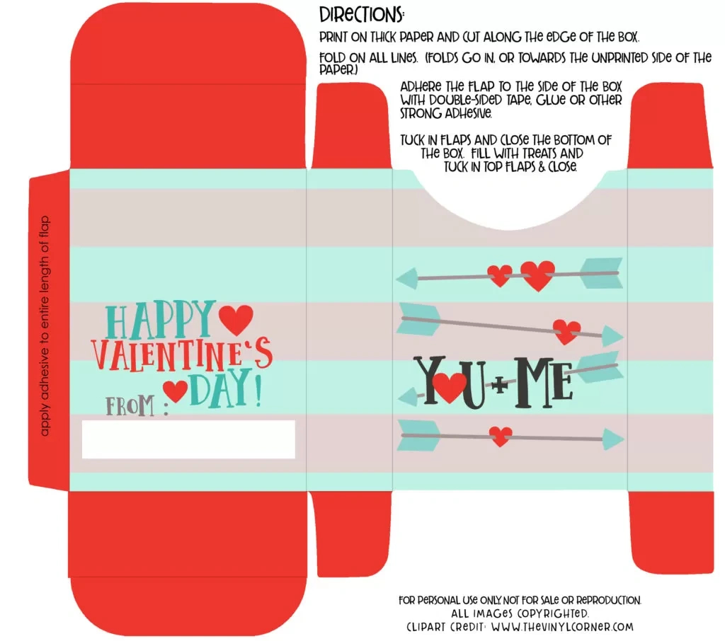 Diy Valentine Box Ideas With Free Printables - Thrifty Nw Mom inside Printable Valentine Box Decorations