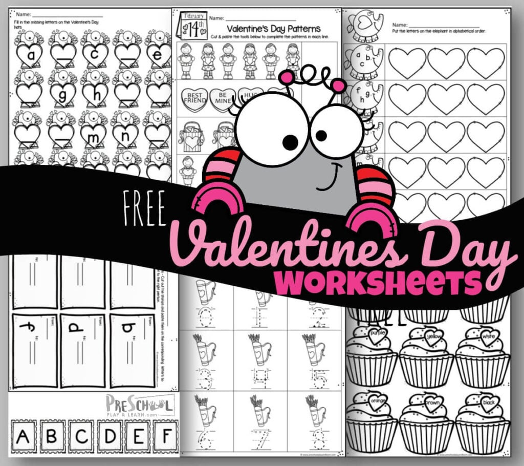 💕 Tons Of Free Printable Valentine'S Day Worksheets pertaining to Printable Valentine Activities
