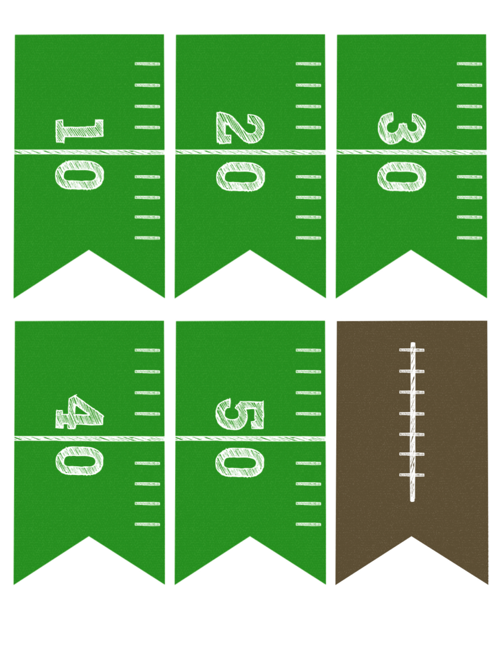 Football Banner Free Printable {Football Party} - Paper Trail Design intended for Free Printable Super Bowl Banners