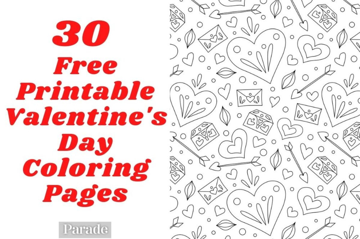 For Adults Nod Printable Coloring Page: Valentines Day - Crate&amp;amp; intended for Printable Valentine Coloring Pages