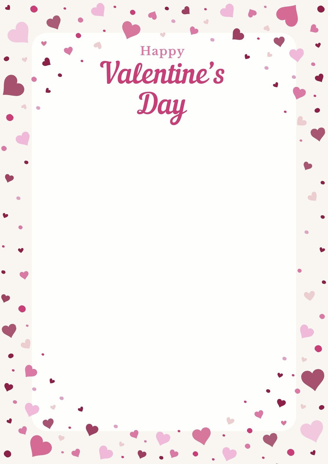 Free Download Printable Valentine&amp;#039;S Day Set Card Templates intended for Valentine&amp;amp;#039;s Day Templates Printable