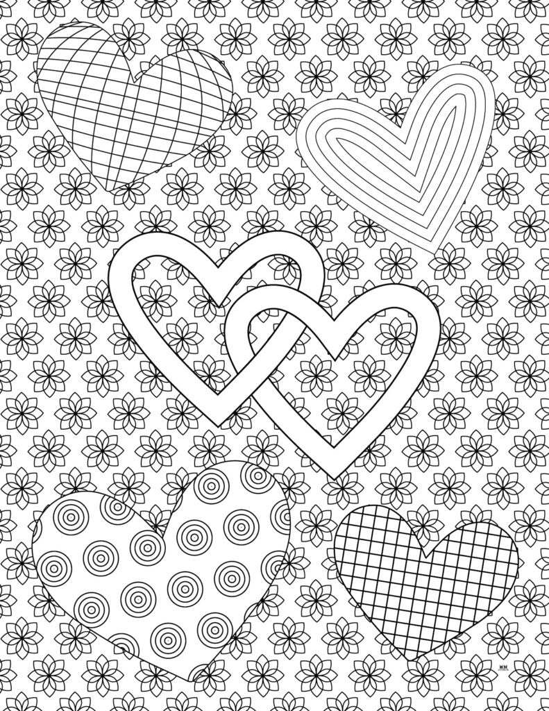 Free Printable Coloring Valentines Pictures 30 Valentines Day within Free Printable Valentine Pictures To Color