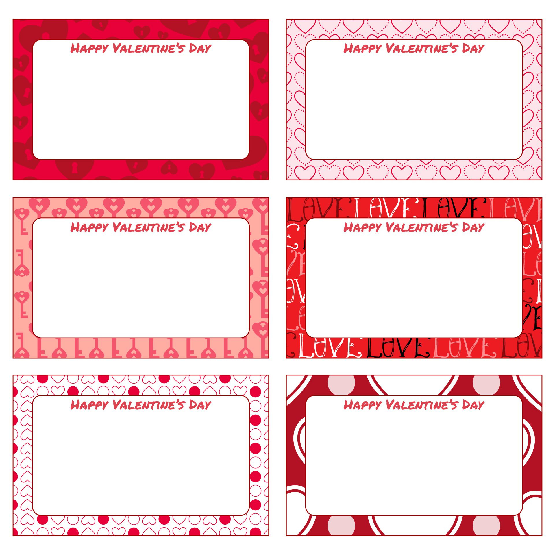 Free Printable Valentines Day Name Tags - Printable Learning Sheets within Printable Valentine Name Tags