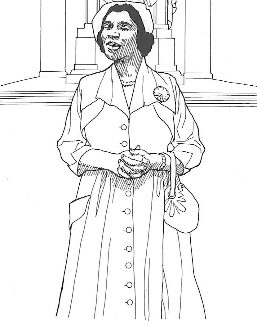 Free Rosa Parks Coloring Pages, Download Free Rosa Parks Coloring regarding Rosa Parks Free Printable Coloring Pages