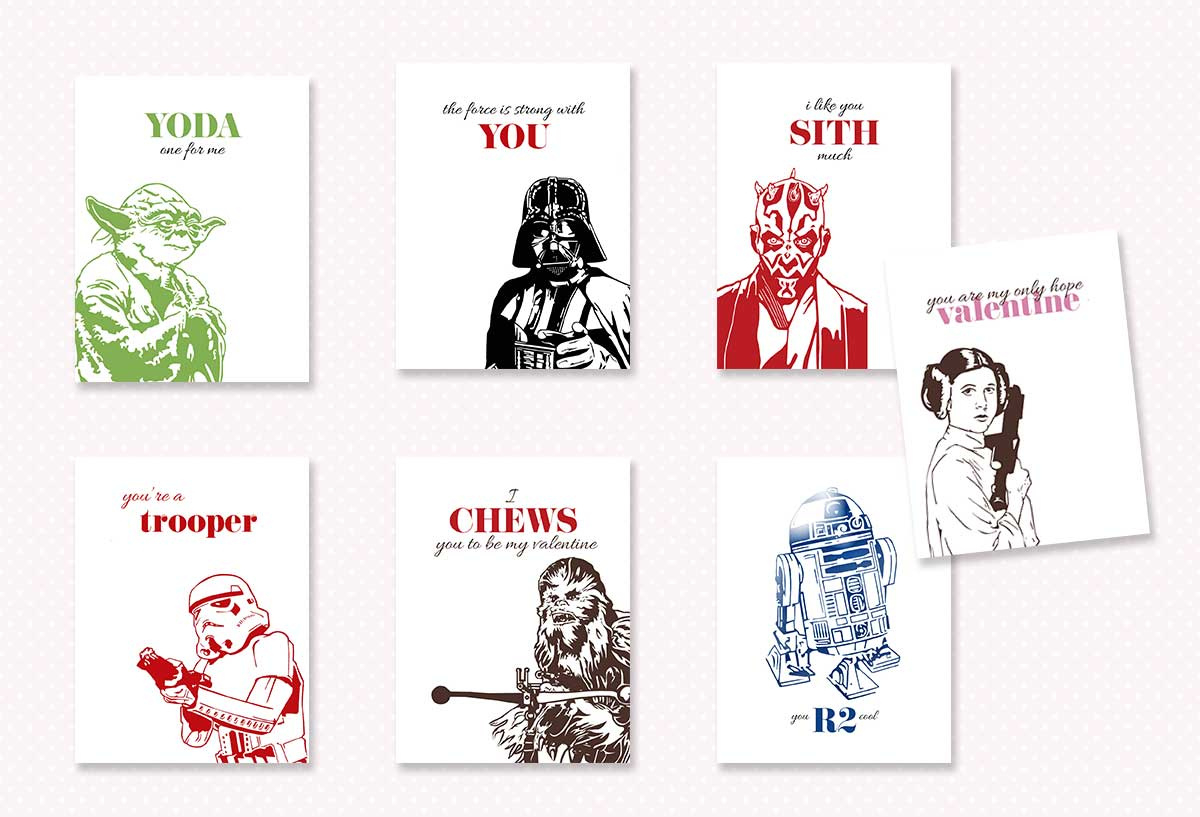 Free Star Wars Valentines • Persnickety Prints with regard to Printable Star Wars Valentines Cards