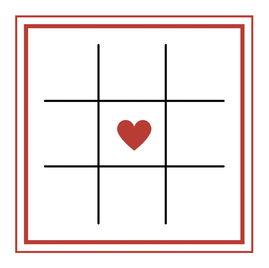 Free Valentine Tic-Tac-Toe Printable • Persnickety Prints regarding Printable Valentine Tic Tac Toe