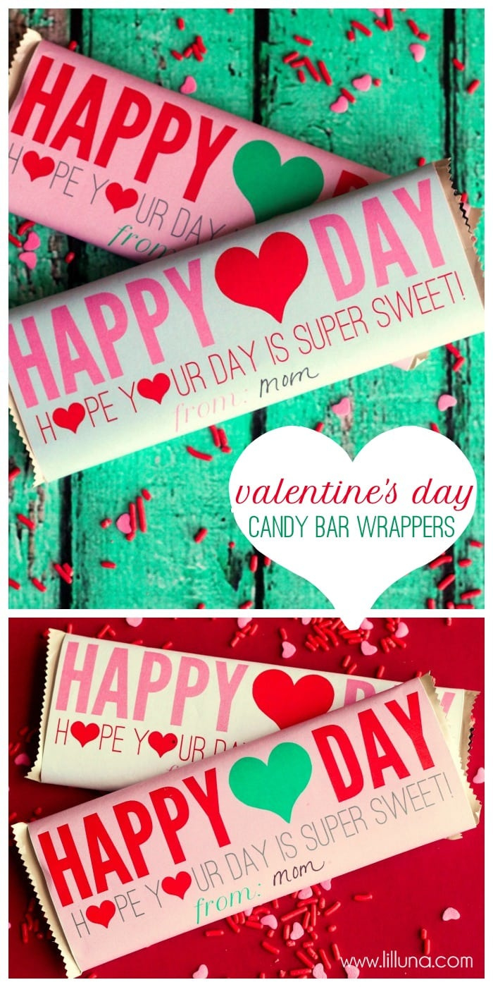 Free Valentines Candy Bar Wrappers – Let&amp;#039;S Diy It All – With intended for Printable Valentine Candy Bar Wrappers
