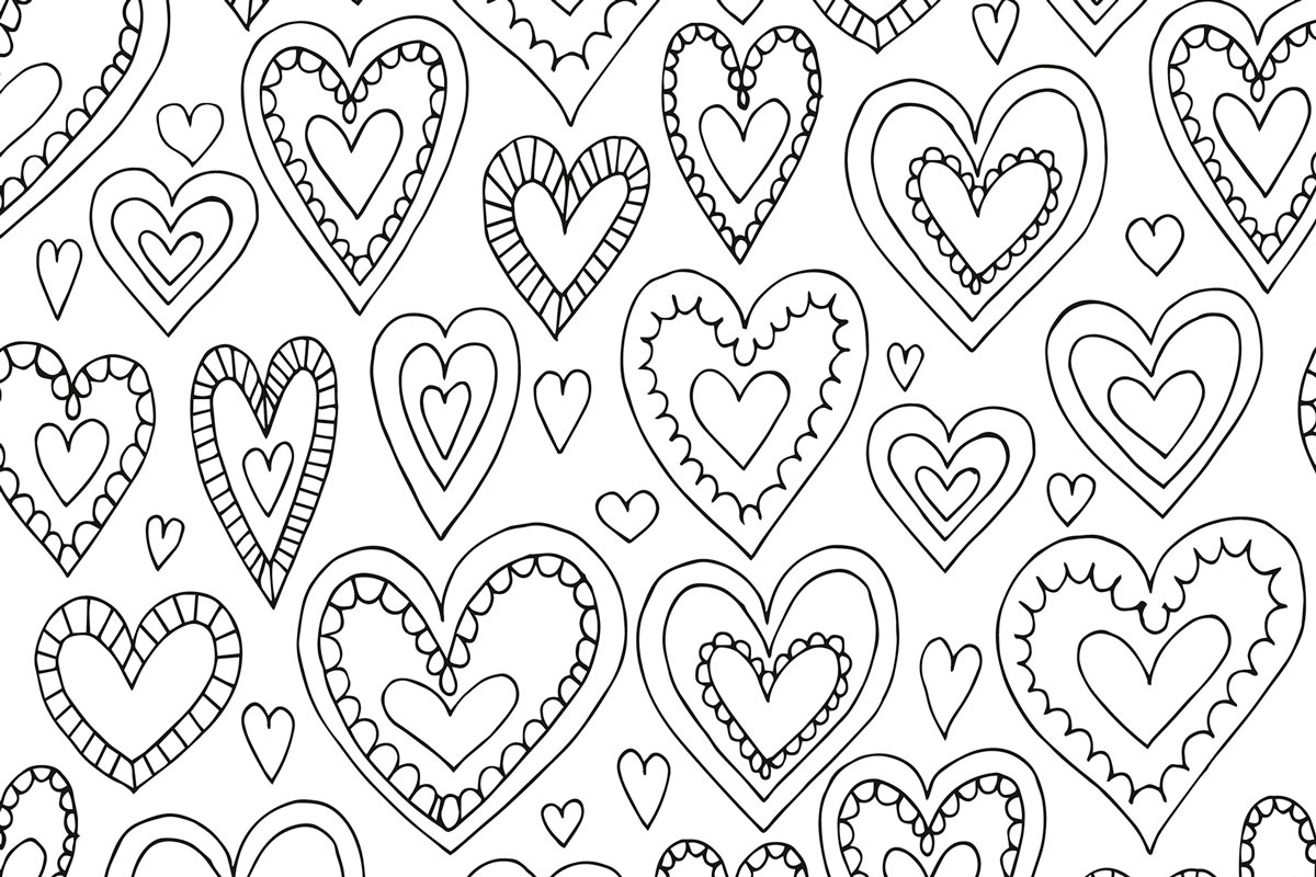 Free Valentine'S Day Coloring Sheets | Gathered within Printable Valentine Colouring Sheets