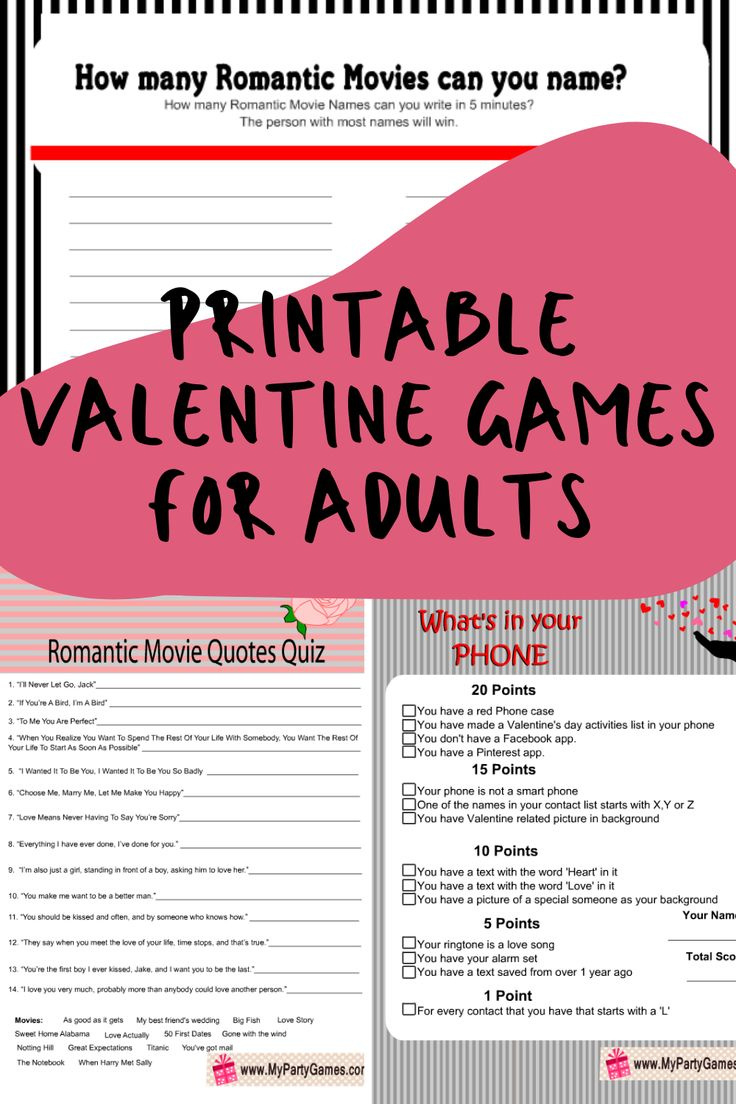 Fun Loving Printable Valentine Games For Adults - Fun Party Pop within Printable Valentine Games For Adults