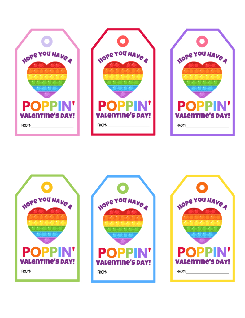 Have A Poppin&amp;#039; Valentine&amp;#039;S Day Free Printable Gift Tags - Baking in Have a Poppin&amp;amp;#039; Valentines Day Free Printable