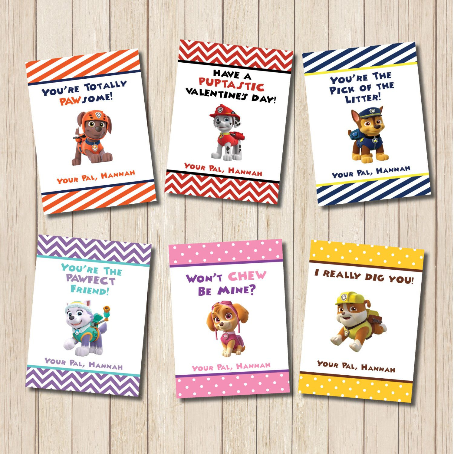 Kids Valentines Cards Paw Patrol Free Printable Printable regarding Paw Patrol Valentines Cards Printable