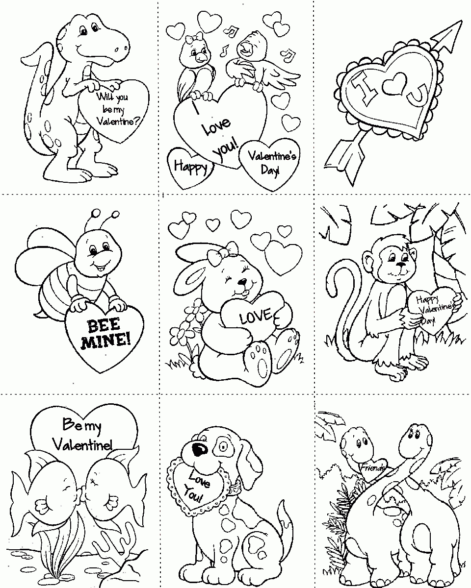 Pages Pdf For Toddlers Valentine Coloring Pages Free Printable throughout Printable Valentine Coloring Pages Free
