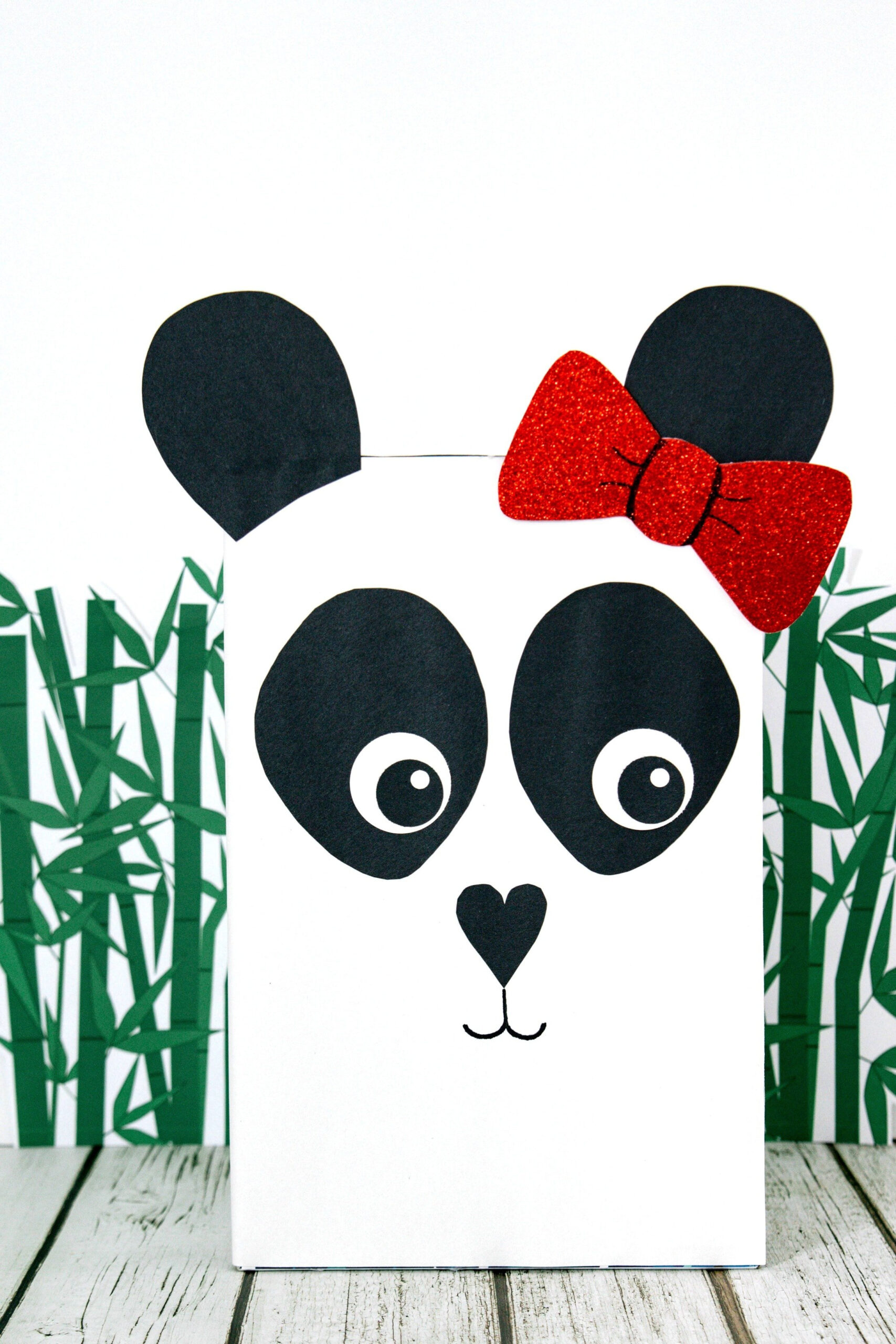 Panda Valentine Box (With Printable Template) | Fun Money Mom intended for Printable Valentine Box Decorations