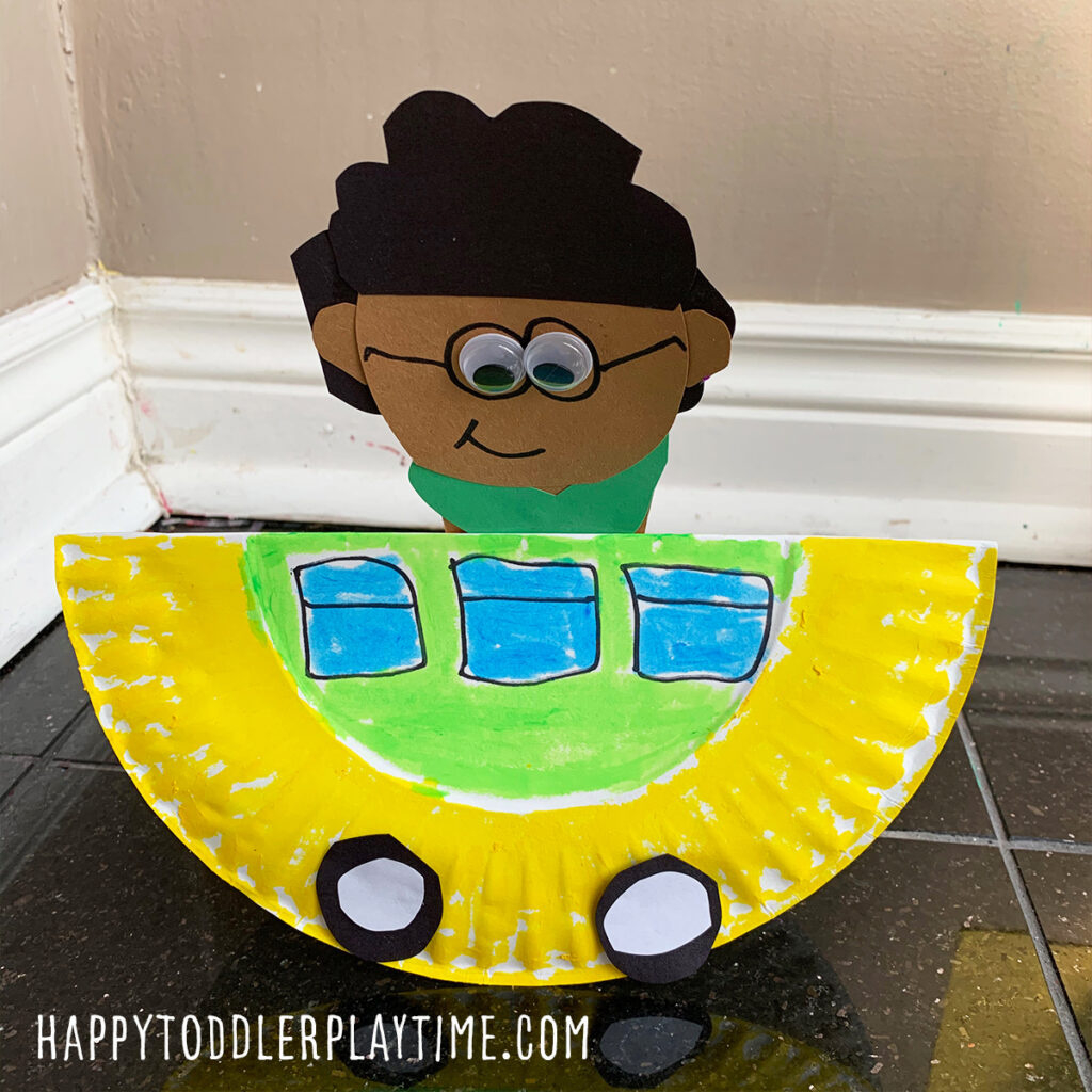 Rosa Parks Rocking Bus Craft - Happy Toddler Playtime pertaining to Printable Rosa Parks Craft