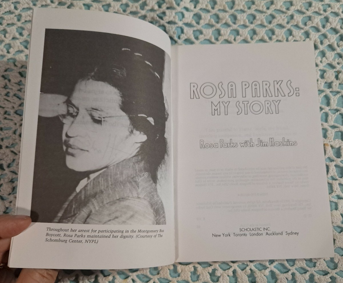 Rosa Parks:my Storyrosa Parks With Jim Haskins,1St Scholastic within Scholastic Rosa Parks Printable