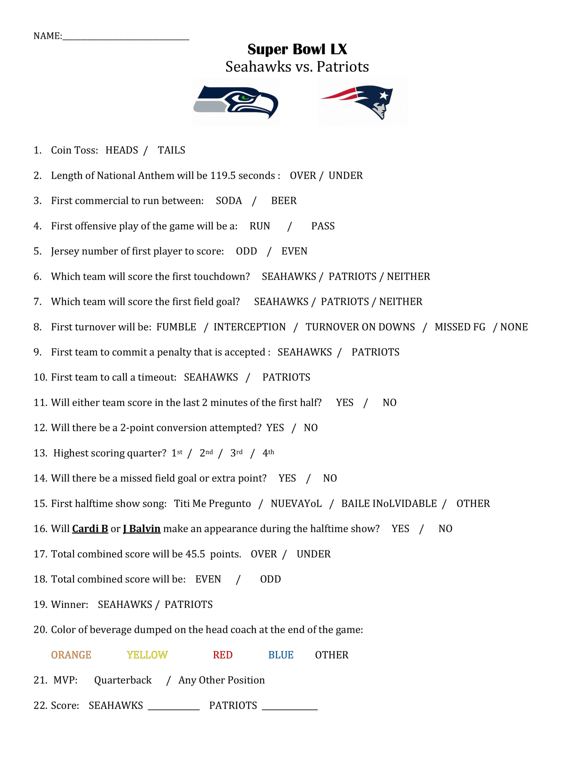 Super Bowl Prop Bets 2026 | The Girl Who Ate Everything inside Printable Super Bowl Prop Bets 2026