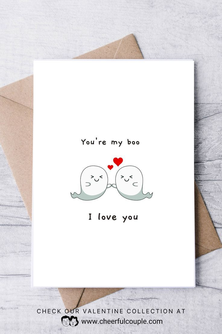 Valentine Card For Boyfriend - You&amp;#039;Re My Boo Free Printables for Printable Valentine Cards For Boyfriend