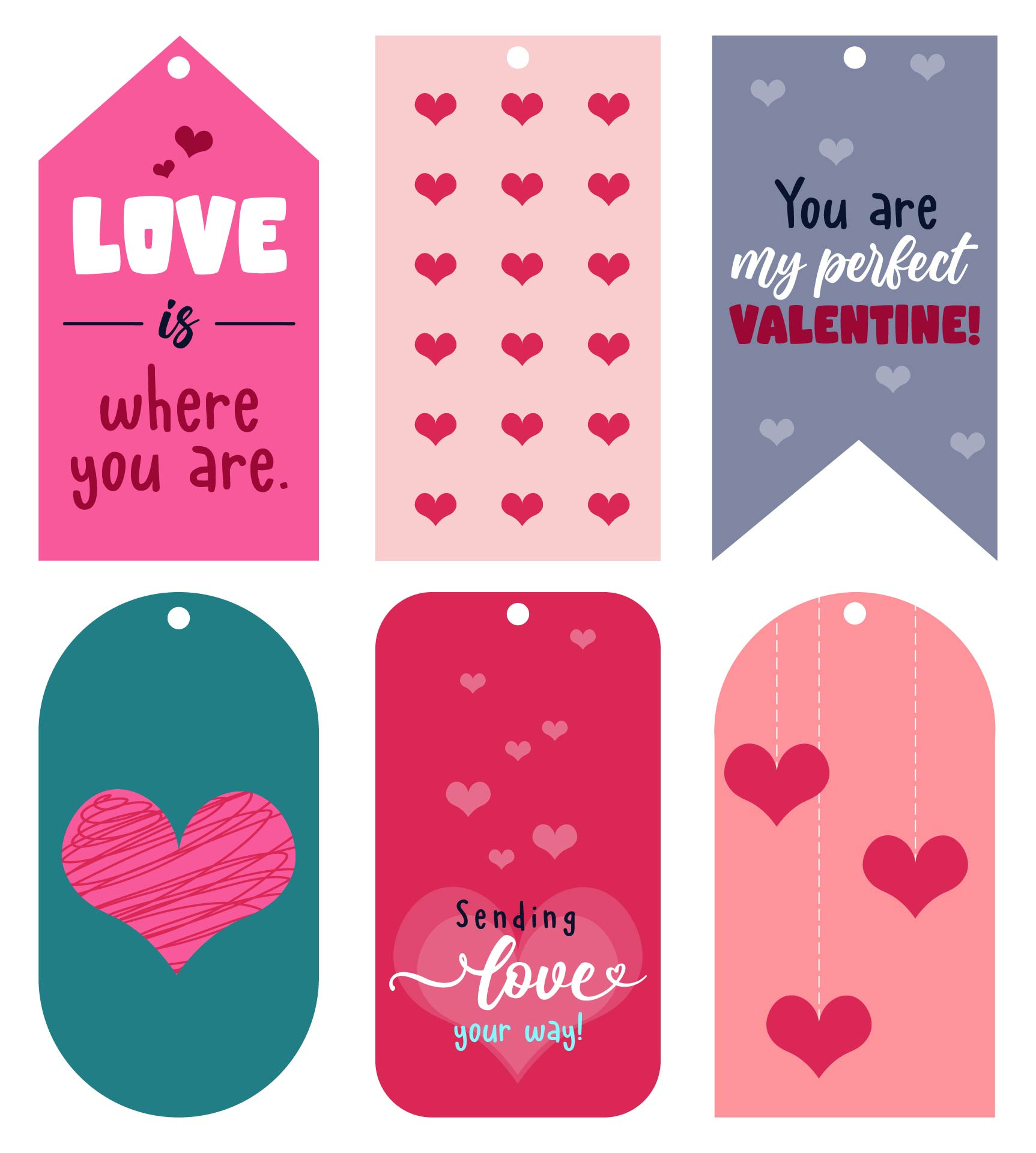 Valentine Printables Valentines Day Gift Tags. Gift Tags For pertaining to Pdf Valentine&amp;amp;#039;s Day Printables