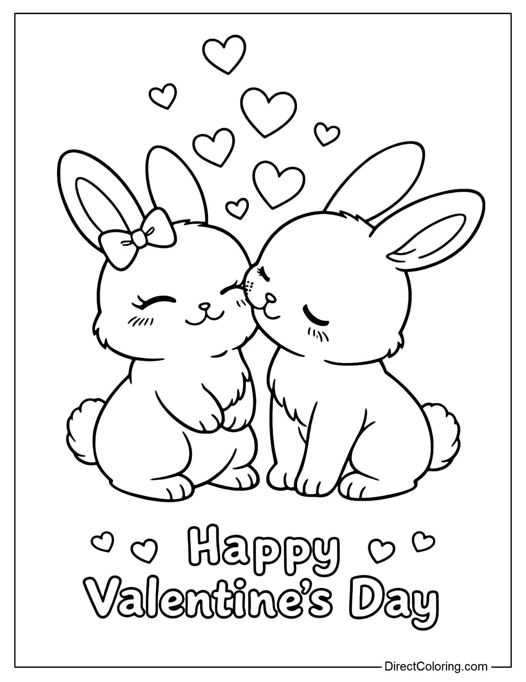 Valentine&amp;#039;S Day Coloring Pages - Free Pdf To Download And Print intended for Valentine&amp;amp;#039;s Coloring Pages Printable
