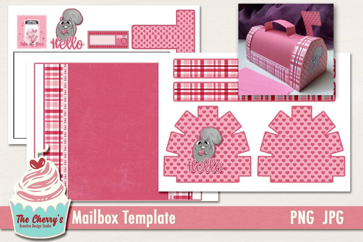 Valentine'S Day Mailbox Printable regarding Printable Valentine Mailbox Template