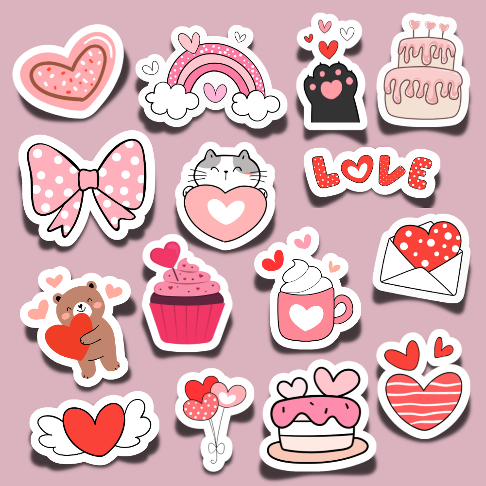Valentine&amp;#039;S Day Printables: Stickers, Cards, &amp;amp; More! with regard to Valentine Stickers Printable