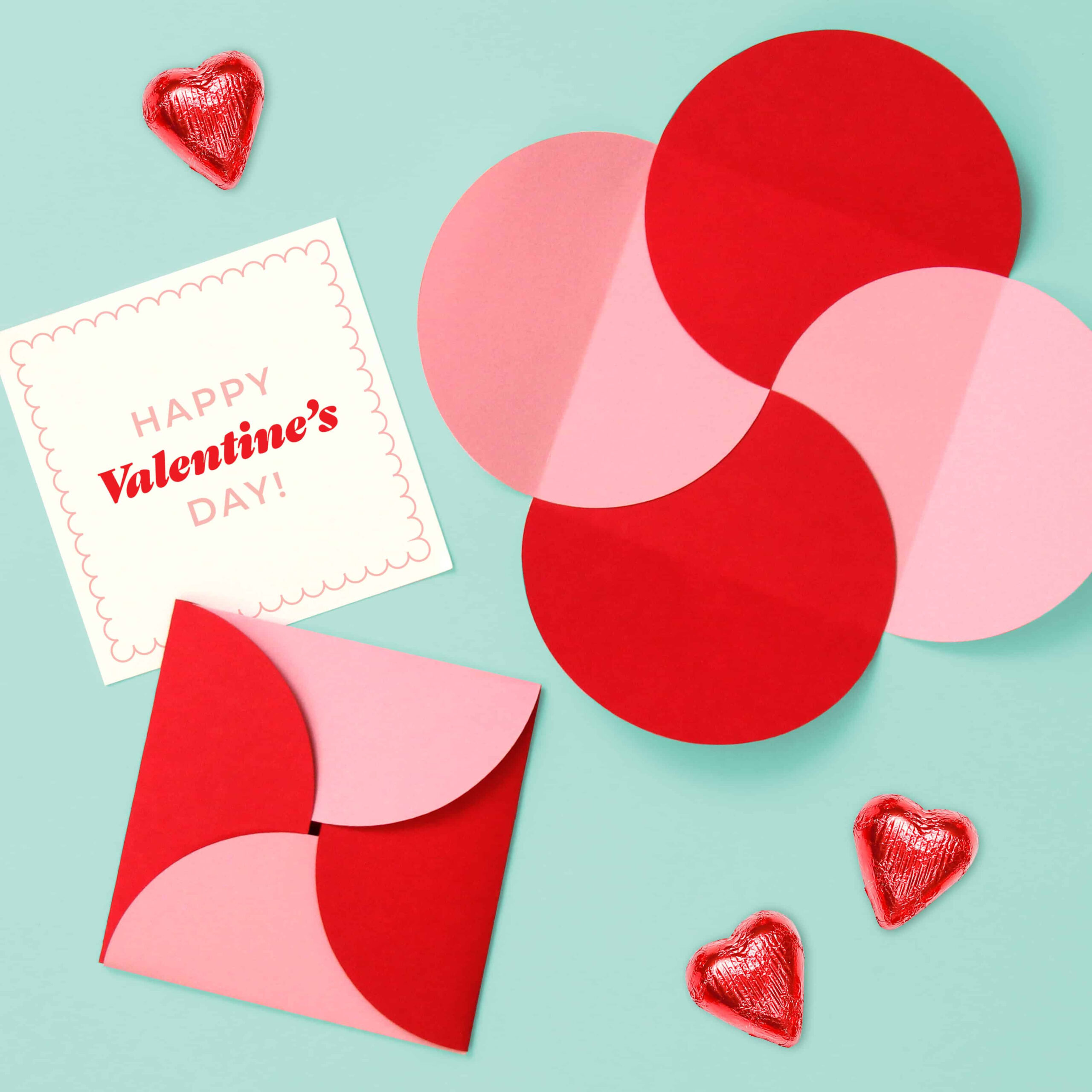 Valentine&amp;#039;S Mini Envelopes - Free Printable Download regarding Printable Valentine Envelope Template