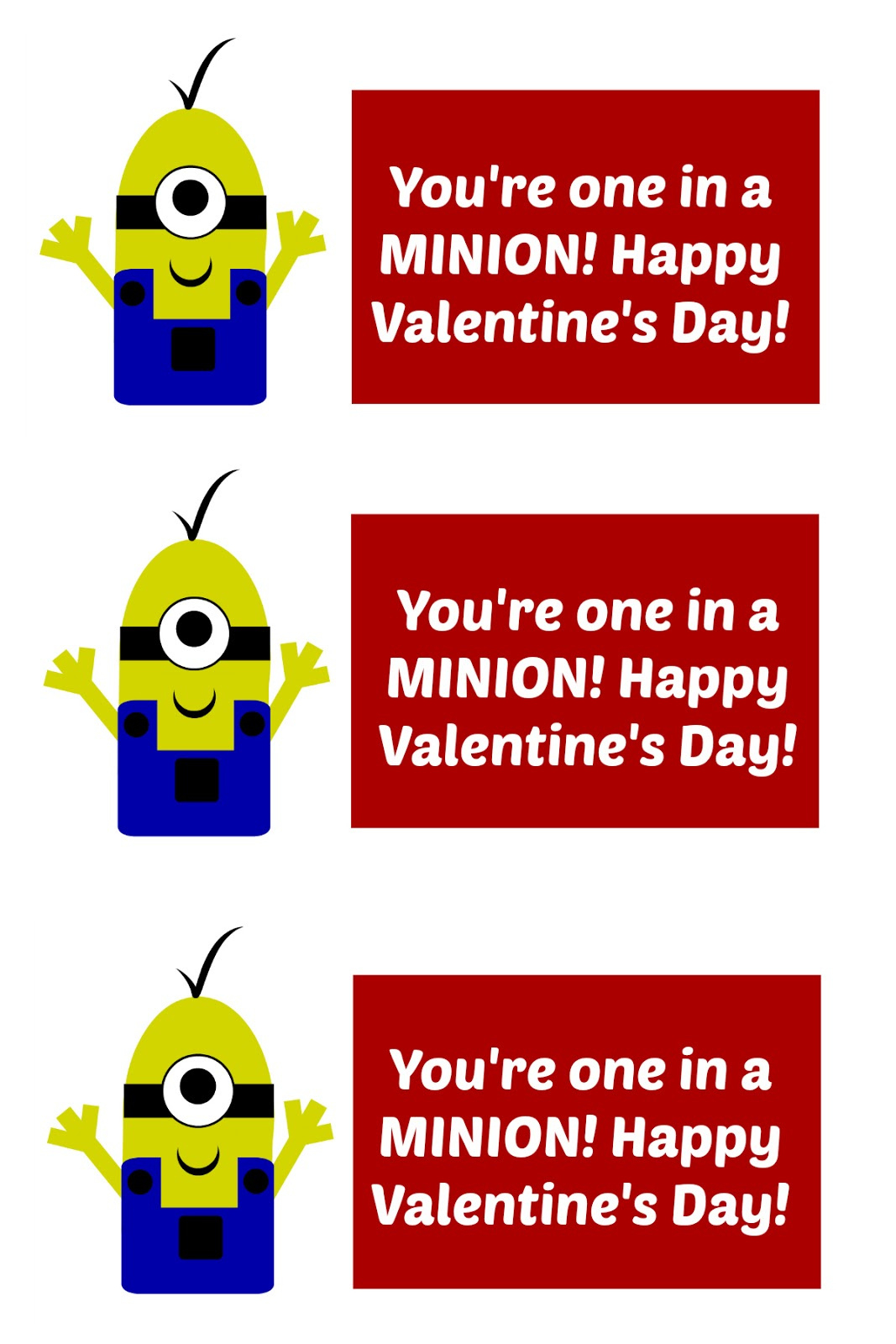 Womens Minion Shirt Printable Minion Happy Valentine&amp;#039;S Day Cards with regard to Minion Printable Valentine Cards