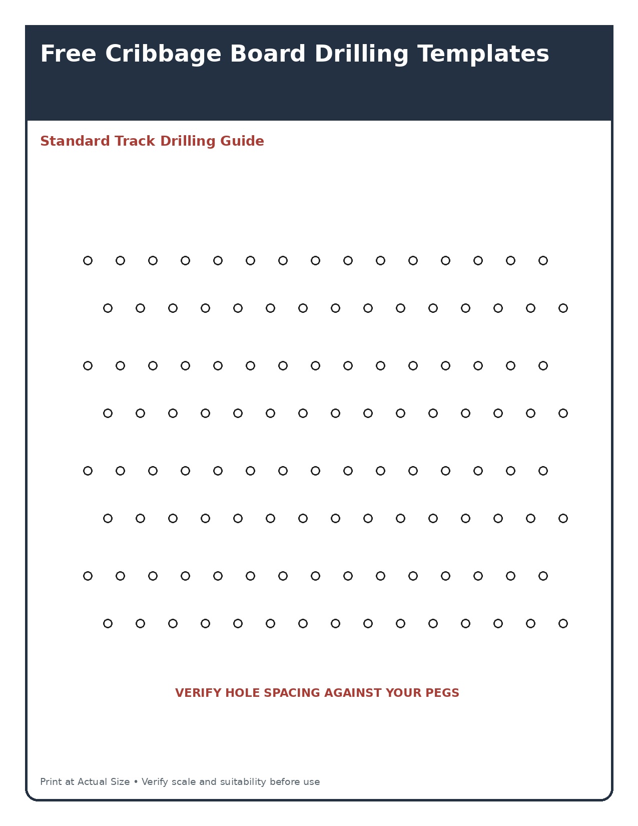 Standard Track Drilling Guide