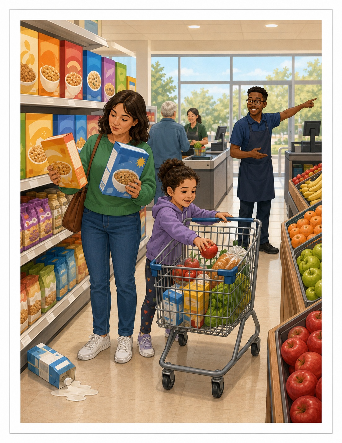 Grocery Scene