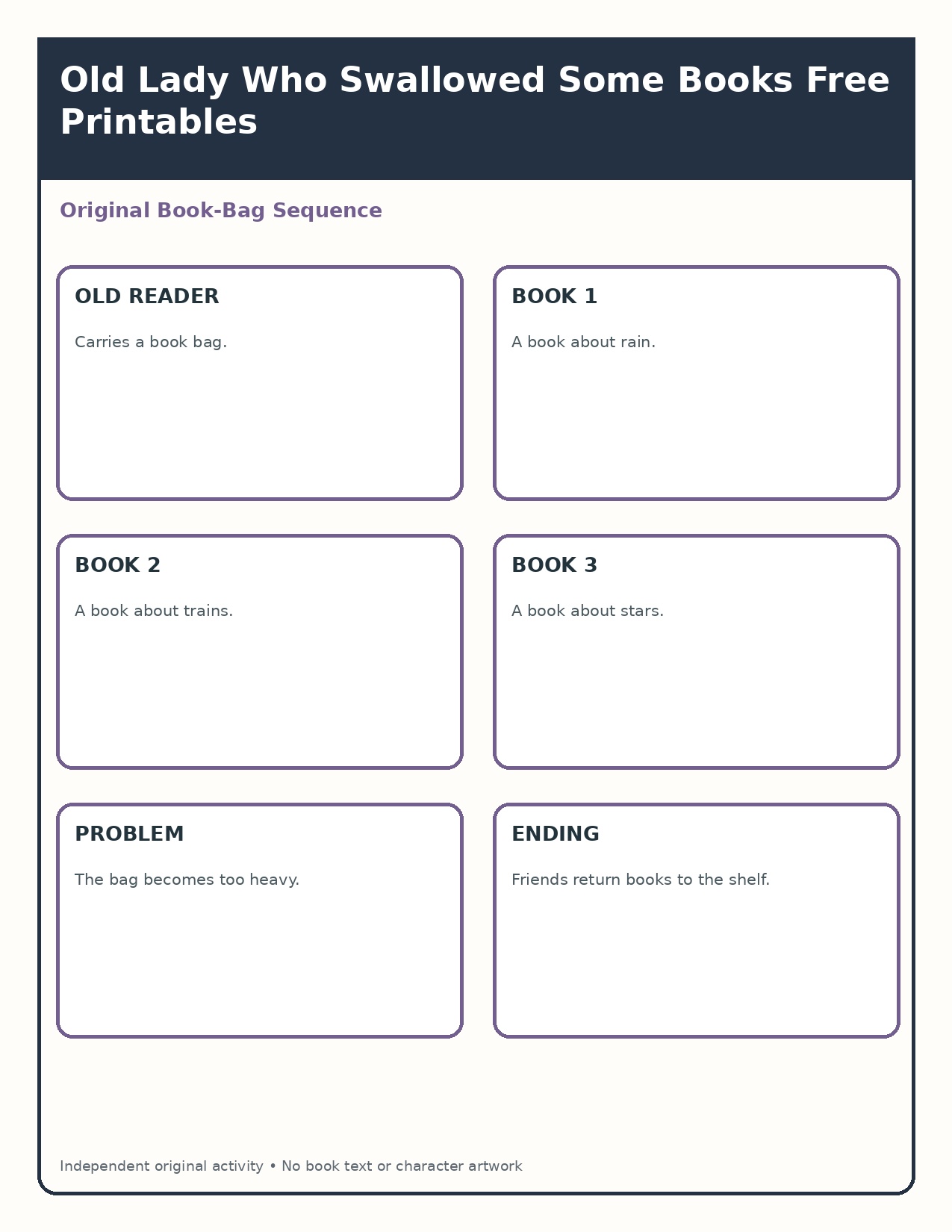 Original Book-Bag Sequence