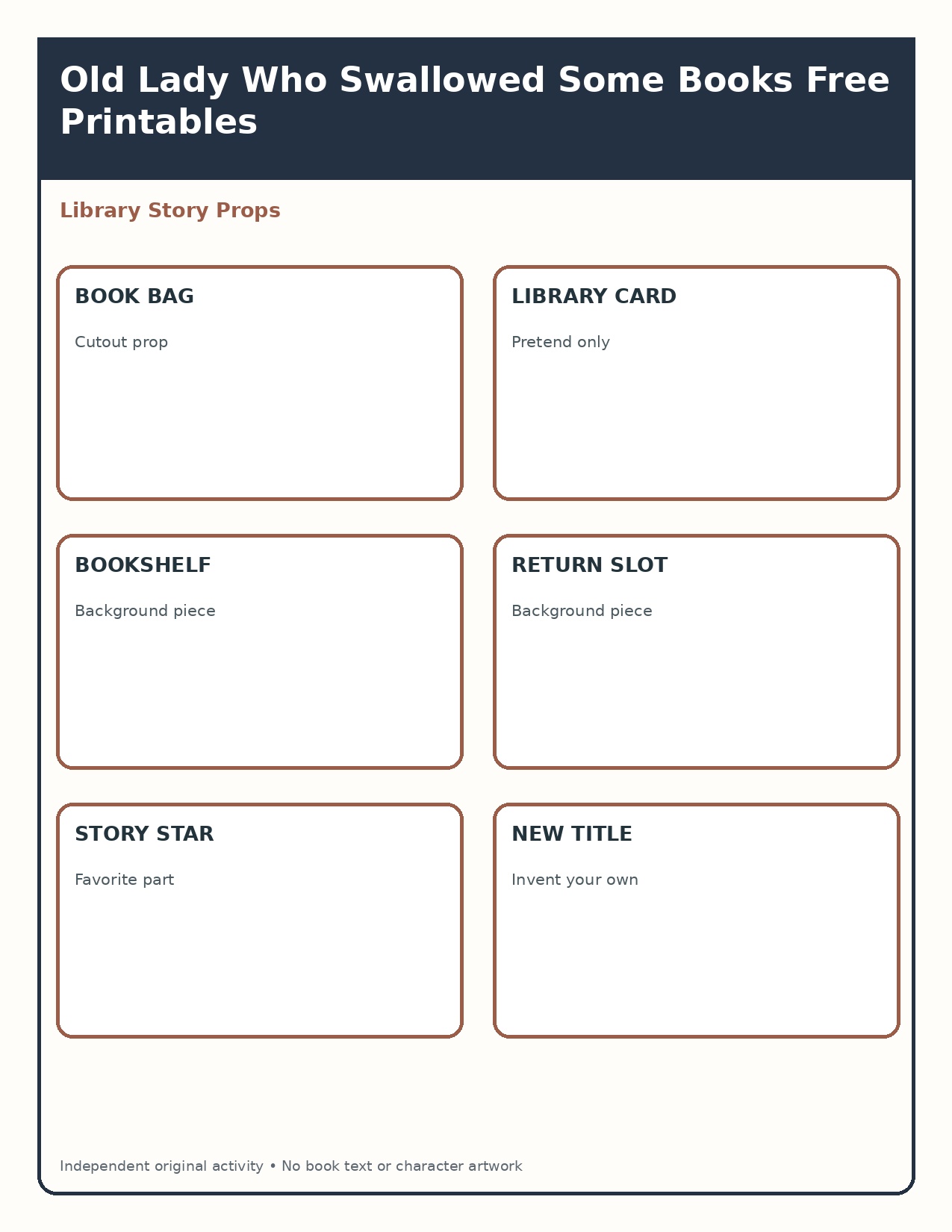 Generic Library Story Props